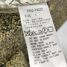 画像をギャラリービューアに読み込む, TOGA PULLA トーガプルラ 総柄デザインストレッチチェスターコート TP02-FA222 1 イエロー 3516