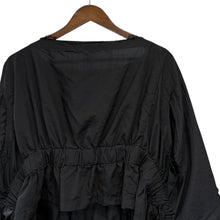 Load image into Gallery viewer, COMME des GARCONS コムデギャルソン 18SS サイドリボンカッティングデザインブラウス シャツ ポンチョ GA-B018 GA-B018 13909