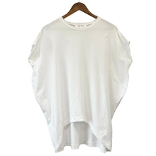 画像をギャラリービューアに読み込む, ENFOLD エンフォルド 18SS ソフト天竺2HexagonクルーネックプルオーバーTシャツ 300BS280-2270 38 ホワイト 14556