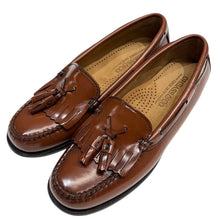 Load image into Gallery viewer, G.H.BASS ジーエイチバス WASHINGTON ワシントン タッセルローファー ブラウン 6 1/2 14516