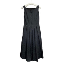 Load image into Gallery viewer, COMME des GARCONS コムデギャルソン 20SS ポリエステル縮絨加工CDGロゴワンピース GE-O021 XS ブラック 3478