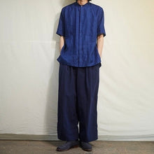 画像をギャラリービューアに読み込む, suzuki takayuki スズキタカユキ 22SS EASY PANTS コットンリネン2タックイージーパンツ 14124