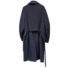 이미지를 갤러리 뷰어에 로드 , COMOLI コモリ 22AW ベルト付きミリタリーコート 3 ネイビー W03-04014 14971