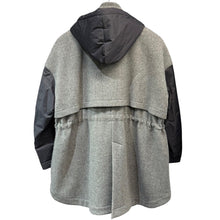 画像をギャラリービューアに読み込む, ENFOLD エンフォルド 19AW ライナー付きウールナイロンコート 300CA330-3080 36 グレー R14606