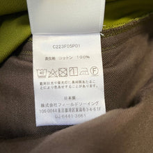 Lade das Bild in den Galerie-Viewer, cale カル 22AW コットンギャバジンワイドカーゴパンツ C223F05P01