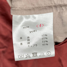 画像をギャラリービューアに読み込む, 山内 ヤマウチ 有松塩縮加工コットンリネンシャツ yc41