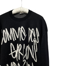 Lade das Bild in den Galerie-Viewer, COMME des GARCONS コムデギャルソン 22SS ロゴジャガードオーバーサイズニットセーター GI-N017