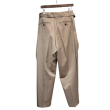 将图片加载到图库查看器,sacai サカイ 25SS Doeskin Pants ストライプスラックスパンツ 25-03633M 2 ブラウン 15303