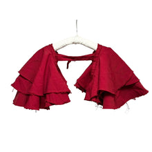 Load image into Gallery viewer, COMME des GARCONS COMME des GARCONS コムコム コムデギャルソン 23SS ポリエステル縮絨加工フリルデザイン付け袖 RK-K802