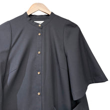 Load image into Gallery viewer, ENFOLD エンフォルド 21SS 半袖オールインワン ジャンプスーツ 300ES333-2090 38 ネイビー R14605