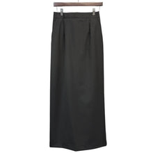 画像をギャラリービューアに読み込む, ENFOLD エンフォルド 21AW スリットロングスカート 300EA131-0410 38 ブラック 14705