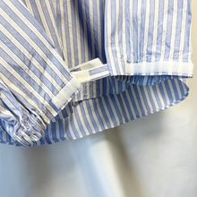 Load image into Gallery viewer, COMME des GARCONS SHIRT コムデギャルソンシャツ 20AW ストライプコットンブロードカッティングシャツ W28061 14113
