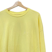 Load image into Gallery viewer, ANCELLM アンセルム 23AW EMBROIDERY DYED LS T-SHIRT ロゴ刺繍ダメージ加工カットソー ANC-CT40 14383