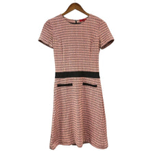 Load image into Gallery viewer, HUGO BOSS ヒューゴボス ツイードセットアップ ノーカラージャケット ドレスワンピース ピンク R14624