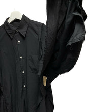 Load image into Gallery viewer, COMME des GARCONS コムデギャルソン 20SS カッティングデザインシャツ ポンチョ GE-B040