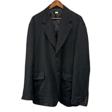画像をギャラリービューアに読み込む, COMME des GARCONS SHIRT コムデギャルソンシャツ 25SS オーバーサイズポリエステル縮絨テーラードジャケット FO-J504 S ブラック 15298