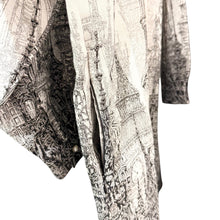 Lade das Bild in den Galerie-Viewer, ha za ma ハザマ 24AW 最後の砦のシャツ S ホワイト×ブラック 14840