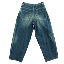 画像をギャラリービューアに読み込む, ANCELLM アンセルム WISM別注 23AW AGING LOOSE TAPERED 5P DENIM PANTS ダメージ加工デニムパンツ ACW4 14341