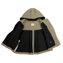 이미지를 갤러리 뷰어에 로드 , PLAN C プランシー 21AW チェック柄フードジャケット JKCAC52AG0TPA03 42 ブラウン R14615