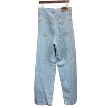 画像をギャラリービューアに読み込む, DRIES VAN NOTEN ドリスヴァンノッテン タックワイドデニムパンツ 30 ライトブルー 15053