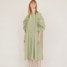 Load image into Gallery viewer, REKISAMI レキサミ 23SS シャーリングスリーブナイロンコート RC-23003 13825