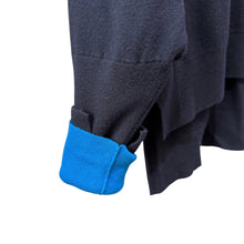 画像をギャラリービューアに読み込む, ENFOLD エンフォルド 20AW CASH TOUCH レイヤーカフプルオーバーニット 300DA270-1700 38 ネイビー R14551