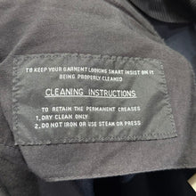 Load image into Gallery viewer, Maison Martin Margiela メゾンマルタンマルジェラ 00AW ポリエステルウールアナトミックパンツ 44 ネイビー 14619