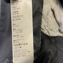 Lade das Bild in den Galerie-Viewer, CELINE セリーヌ ノーカラーフランネルレクタングルジャケット 2V55E399F