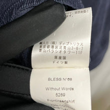 Load image into Gallery viewer, BLESS ブレス 5289 Frontinsertshirt 再構築ニット切替コーデュロイシャツ