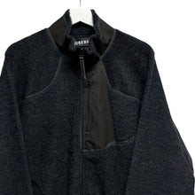 Lade das Bild in den Galerie-Viewer, AUBERGE オーベルジュ SOMERSET フリースブルゾン ウールコットンジャケット 14133