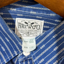 画像をギャラリービューアに読み込む, RRL ダブルアールエル ストライプワークシャツ 14374
