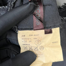 Load image into Gallery viewer, COMME des GARCONS コムデギャルソン 14SS ポリエステル縮絨加工サスペンダーデザインスカート GM-A007
