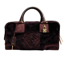 Lade das Bild in den Galerie-Viewer, LOEWE ロエベ Amazona アマソナ28 ムートンレザーハンドバッグ 14372