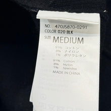 Load image into Gallery viewer, nagonstans ナゴンスタンス 26SS zip vest ジップベスト 470JS870-0291 M ブラック 15539