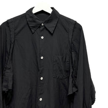 Load image into Gallery viewer, COMME des GARCONS コムデギャルソン 20SS カッティングデザインシャツ ポンチョ GE-B040