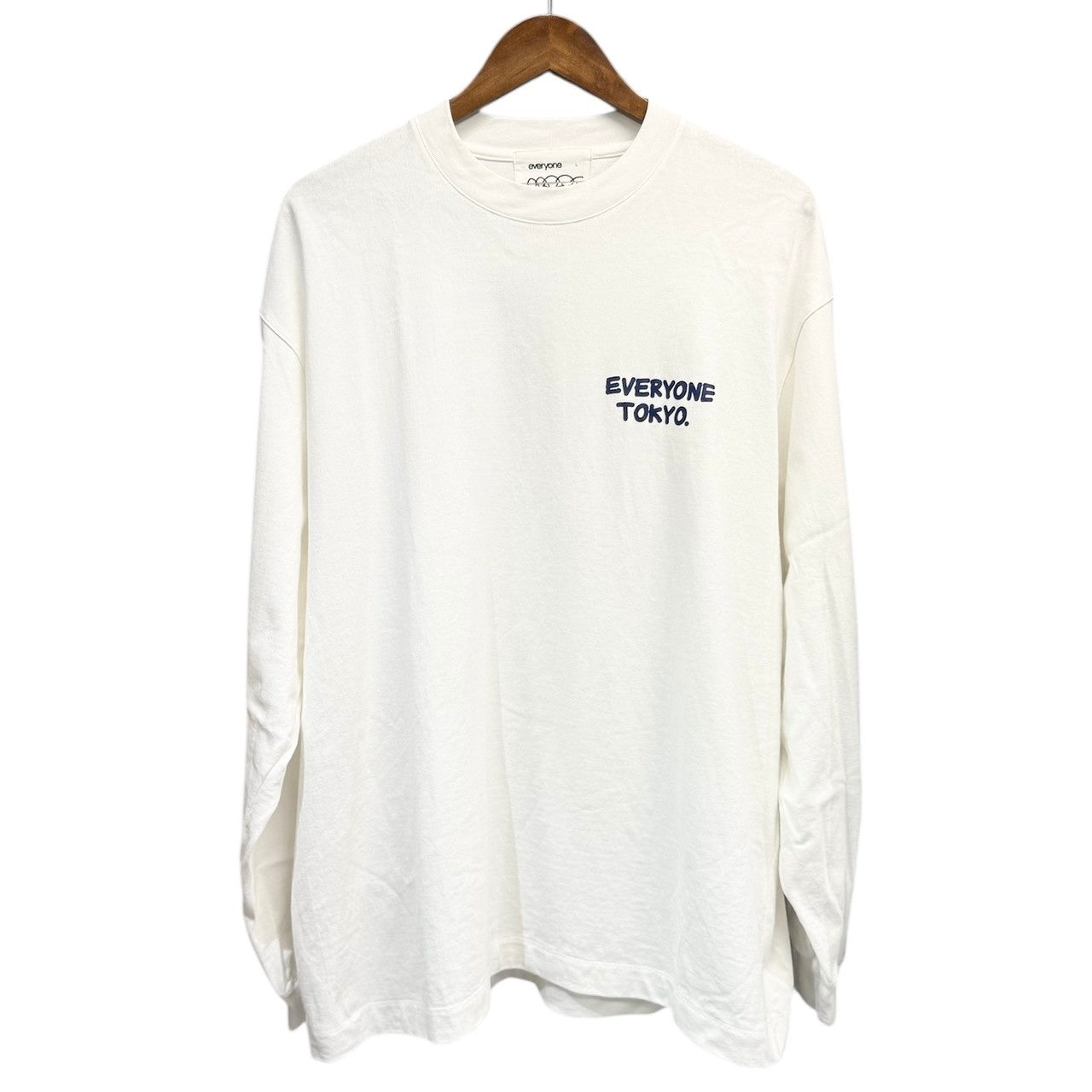 everyone エブリワン j.30000 logo longsleeve t-shirt EVERYONE TOKYO 