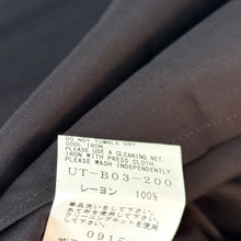 이미지를 갤러리 뷰어에 로드 , S'YTE by yohji yamamoto サイト ヨウジヤマモト RAYON TWILL LOOSE FIT STAND COLLAR SHIRT レーヨンルーズスタンドカラーシャツ UT-B03-200 1 ブラック 15815