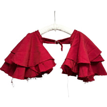 Load image into Gallery viewer, COMME des GARCONS COMME des GARCONS コムコム コムデギャルソン 23SS ポリエステル縮絨加工フリルデザイン付け袖 RK-K802