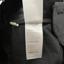 Load image into Gallery viewer, CELINE セリーヌ 2タックウールモヘヤスラックスパンツ スケートパンツ 2P498244M