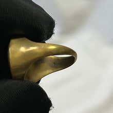 Lade das Bild in den Galerie-Viewer, R.ALAGAN ララガン THE SCILENCE RING サークルリング ブロンズ 7号 3494