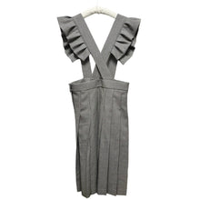 Load image into Gallery viewer, COMME des GARCONS GIRL コムデギャルソンガール 23AW 千鳥格子柄フリルデザイン吊りスカート NL-A003