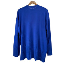 画像をギャラリービューアに読み込む, ENFOLD エンフォルド 21AW ウールハイゲージボックスプルオーバーニット 300EA870-2570 38 ブルー R14543