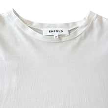 画像をギャラリービューアに読み込む, ENFOLD エンフォルド 18SS ソフト天竺2HexagonクルーネックプルオーバーTシャツ 300BS280-2270 38 ホワイト 14556