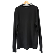 画像をギャラリービューアに読み込む, FRED PERRY フレッドペリー LS TWIN TIPPED SHIRT ロングスリーブポロシャツ M3636 XL ブラック 14760