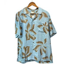 画像をギャラリービューアに読み込む, DRIES VAN NOTEN ドリスヴァンノッテン 25SS シルクシャツ 48 ブルー 14855