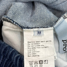 Load image into Gallery viewer, PROVOKE プロヴォーク カットオフインディゴ染めイージーパンツ PV-050006 14323