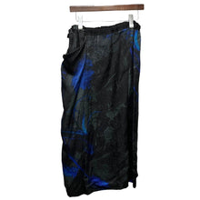 将图片加载到图库查看器,Y's ワイズ 24SS CUPRO TWILL ETHNIC FLOWER PRINT FLAP SKIRT キュプライージースカート YS-S12-217