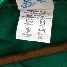 Load image into Gallery viewer, champion チャンピオン USA製 2トーンスウェット XL グリーン 古着 14861