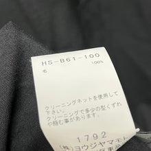 画像をギャラリービューアに読み込む, Yohji Yamamoto POUR HOMME ヨウジヤマモトプールオム 24SS WOOL GABARDINE FACE AND BACK POCKET BLOUSE ウールギャバジンシャツ HS-B61-100