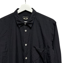 画像をギャラリービューアに読み込む, COMME des GARCONS HOMME PLUS コムデギャルソンオムプリュス 19AW ポリエステル縮絨加工袖レイヤードシャツ PD-B016 14109